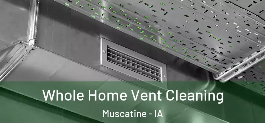 Whole Home Vent Cleaning Muscatine - IA